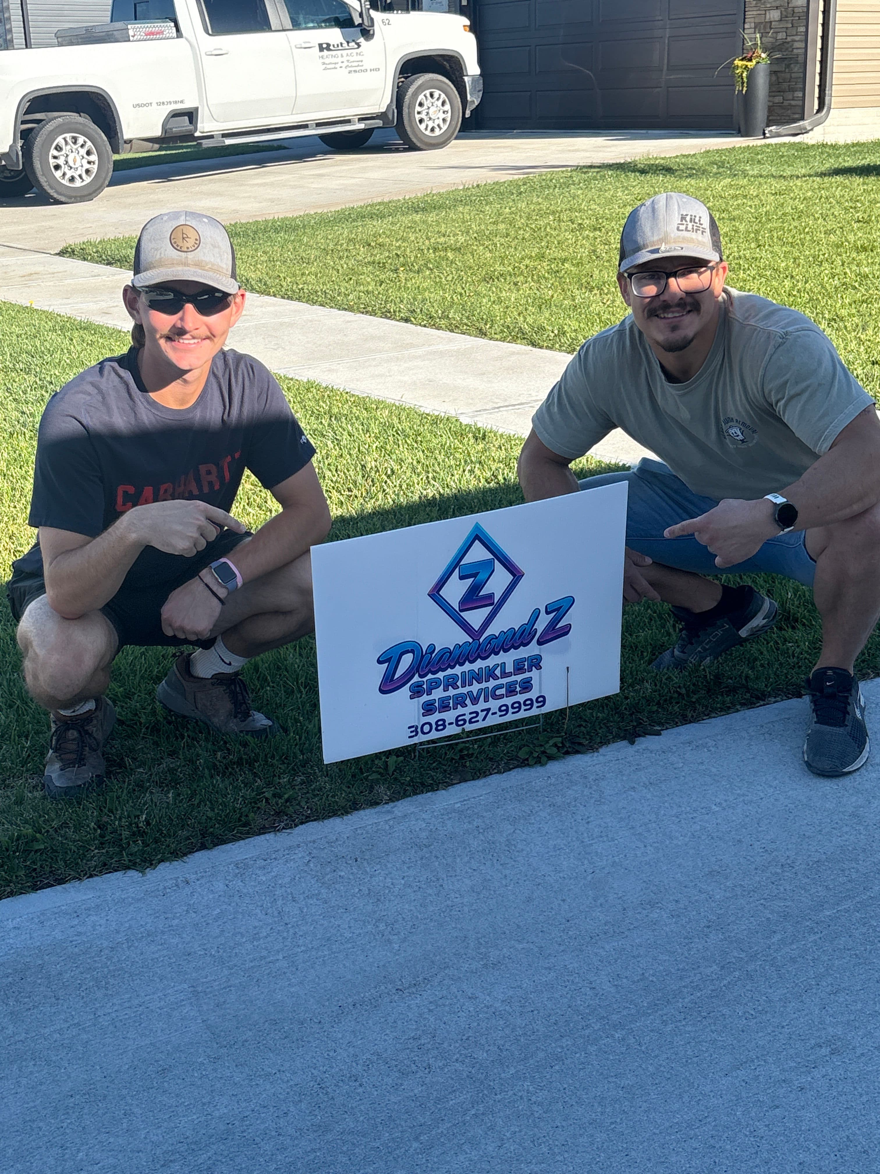Project Kearney Junk Removal and Diamond Z Sprinkler Services Keeping It Local image