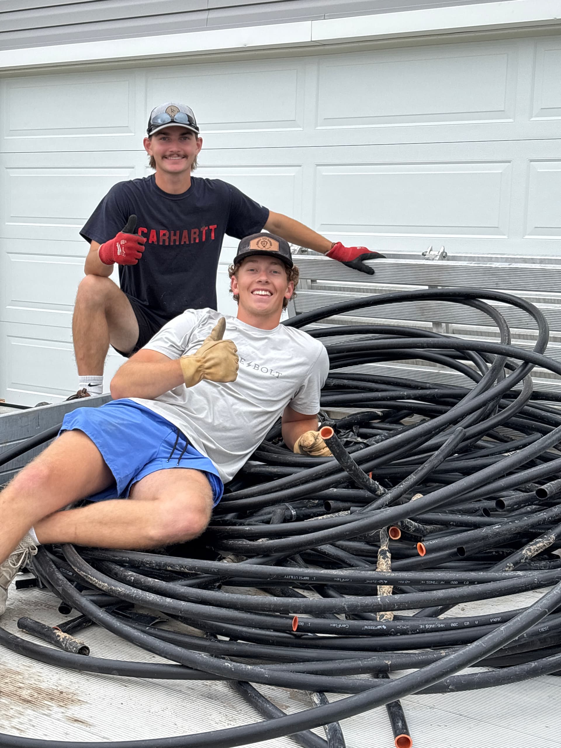 Old Irrigation Lines Hauled Away Fast by Kearney Junk Removal image