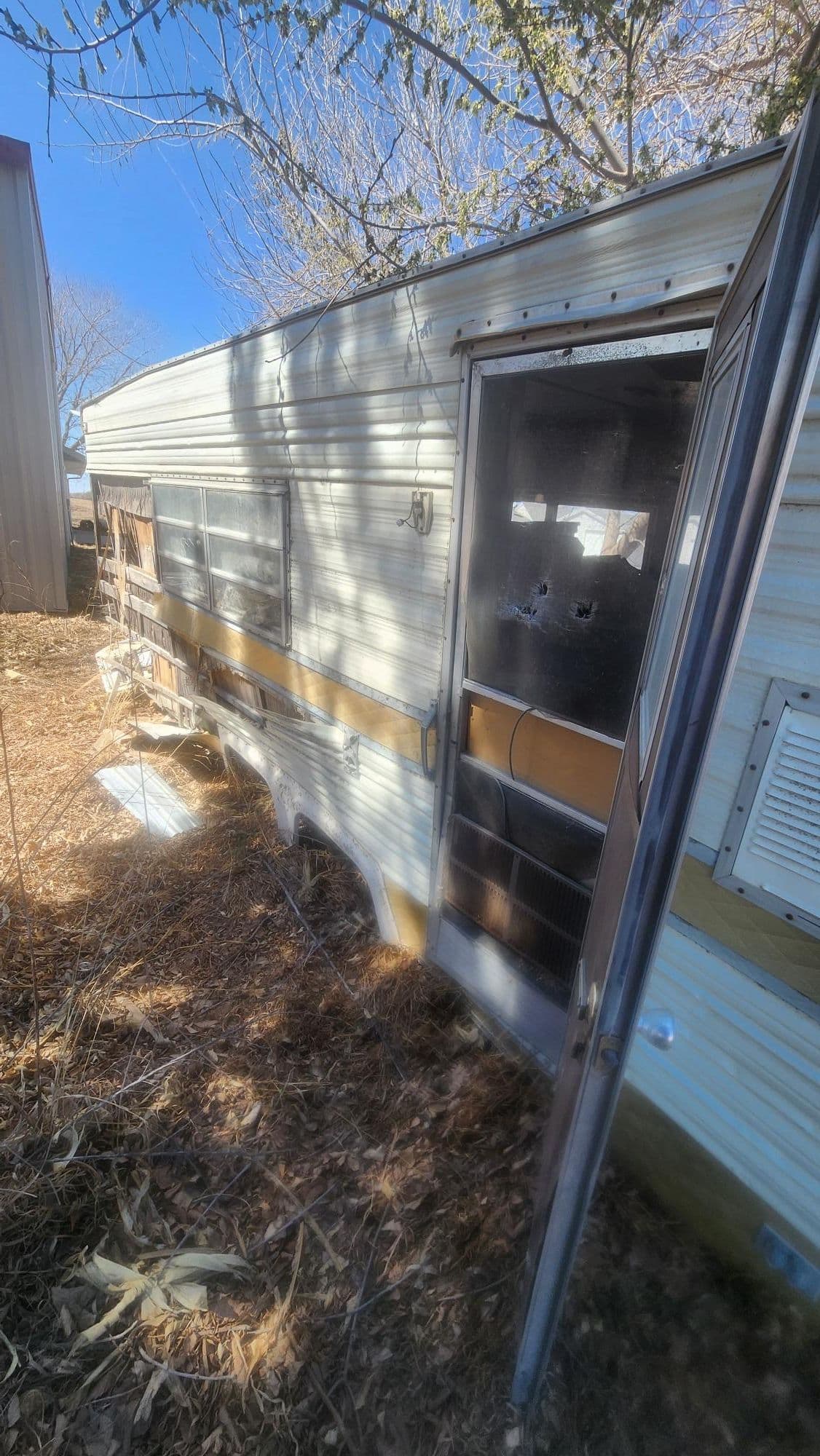 Worn-Out Camper Removed at Johnson Lake Property image