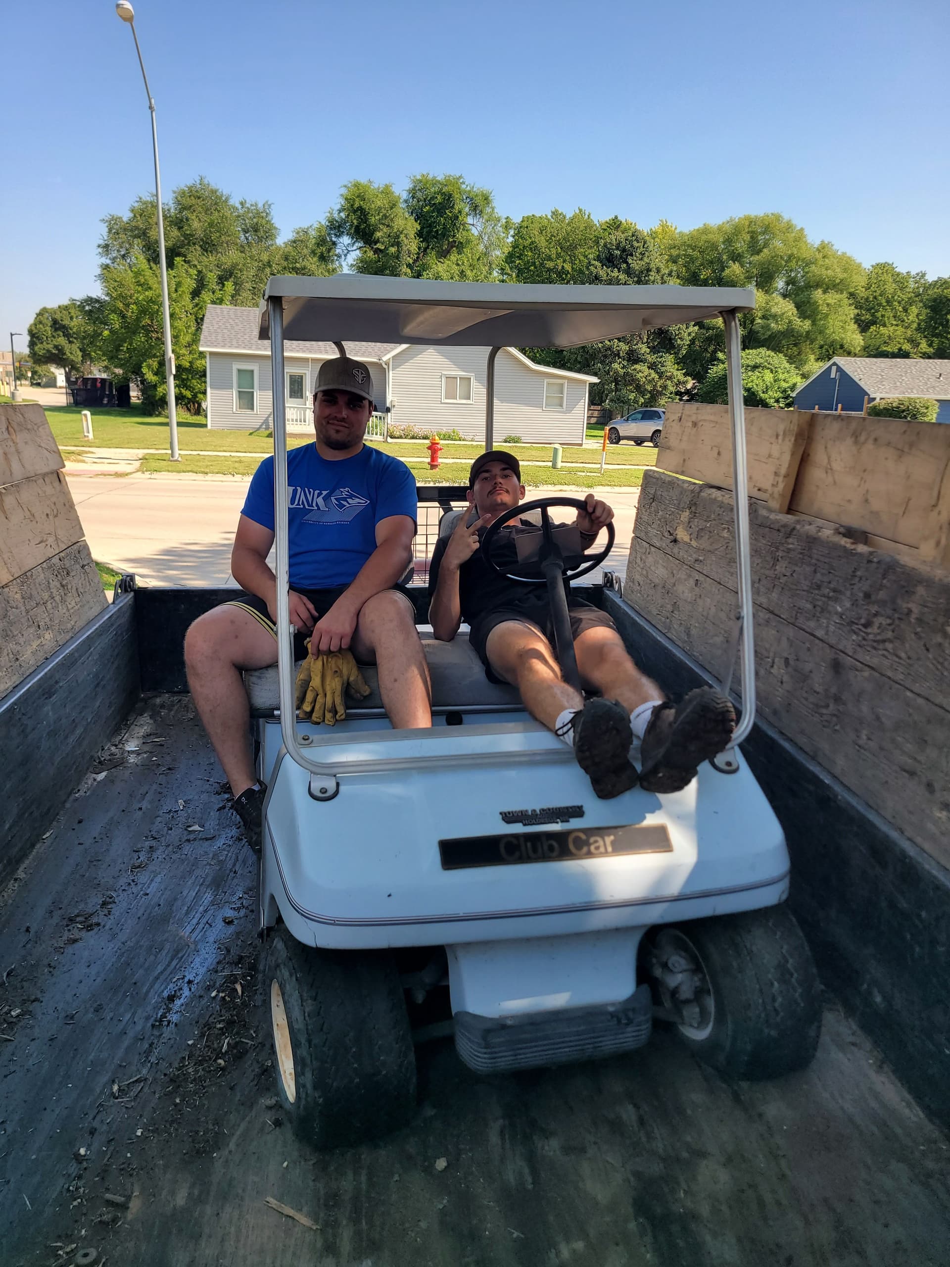 Dead Golf Cart Hauled Away So You Don't Have To Deal With It image