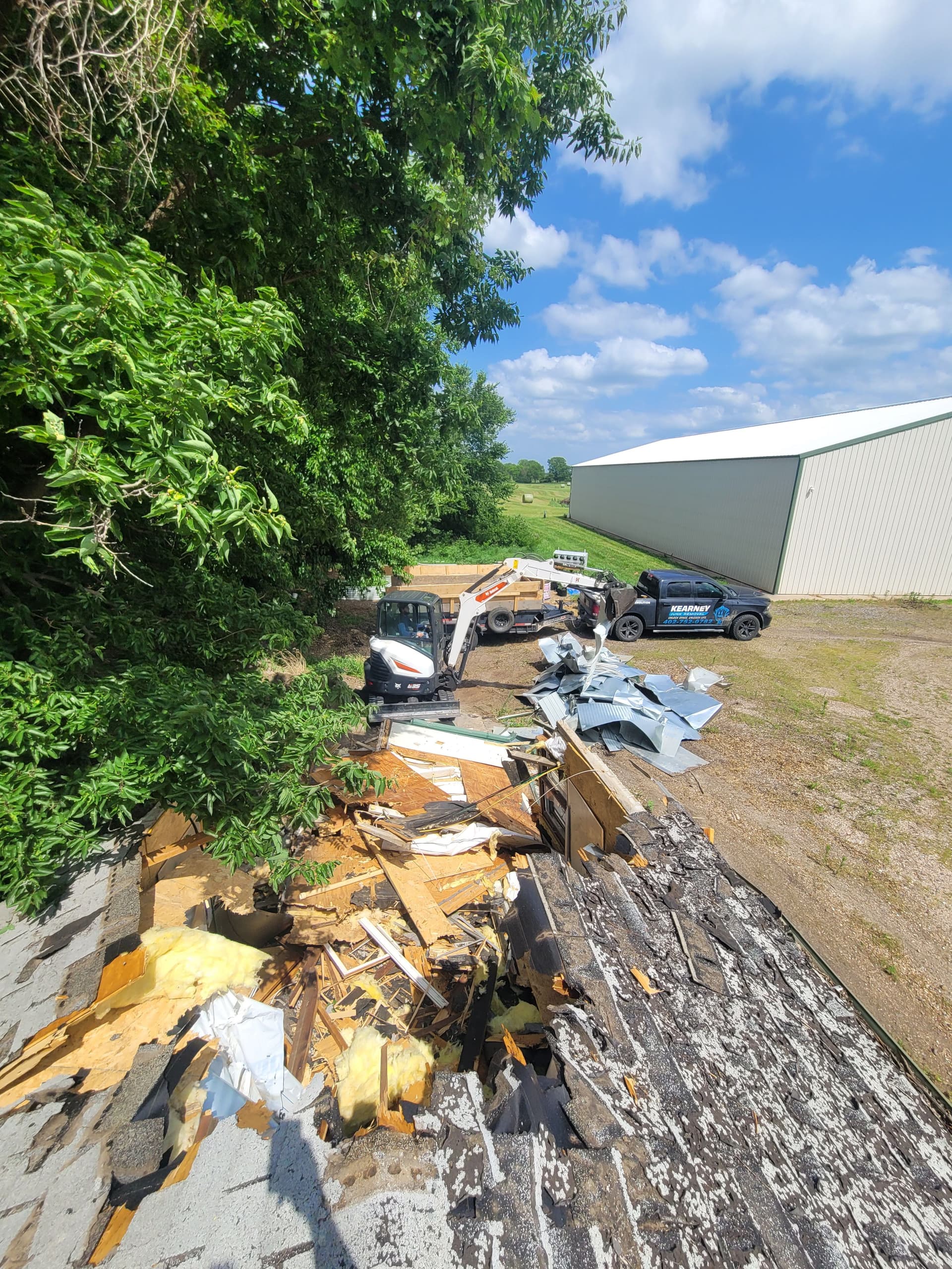 Gallery photos for Old Garage Removal Done Right - Down to the Ground: Image #1