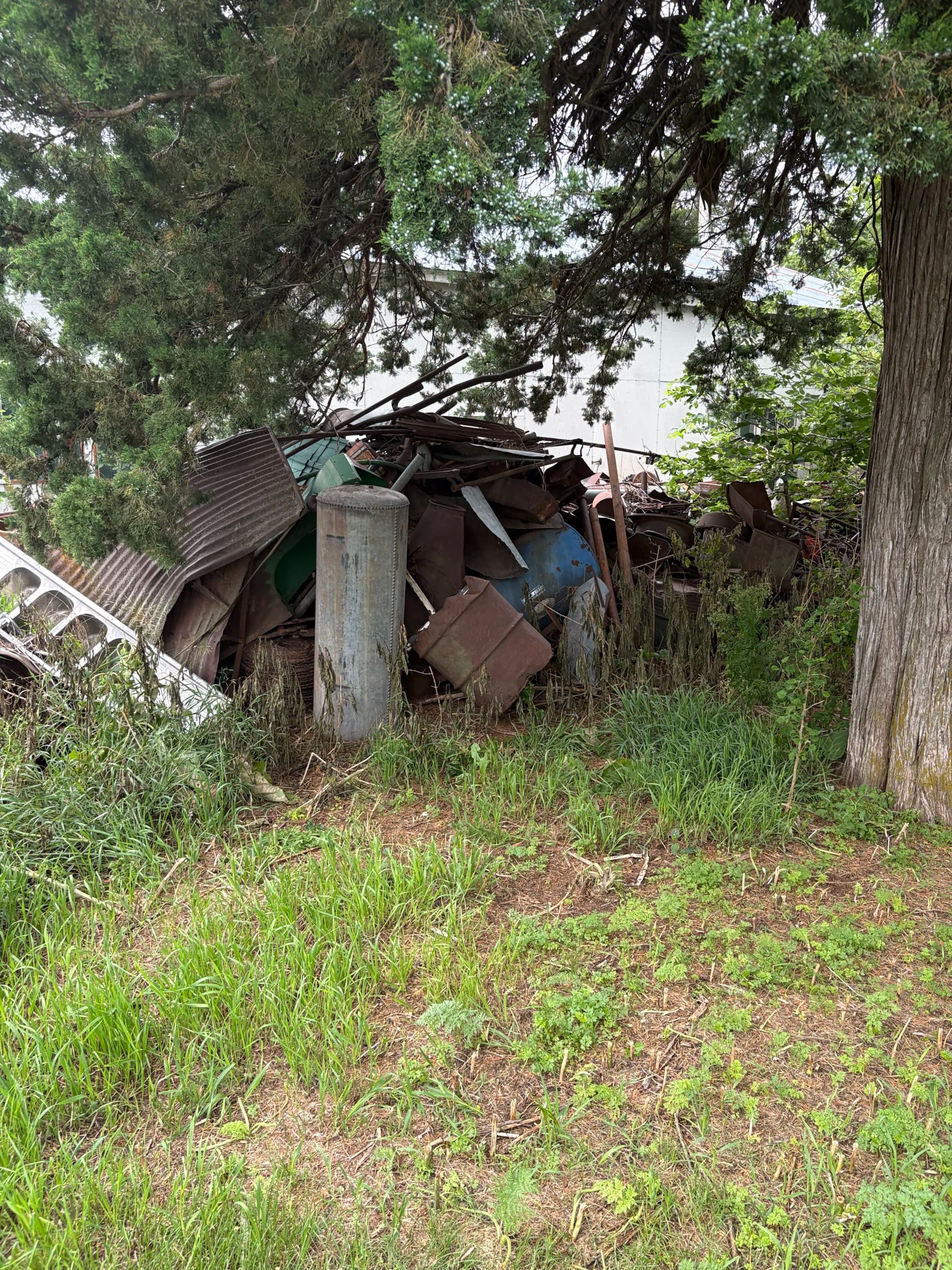 Gallery photos for 70 Years of Scrap and Junk Cleared Out in Miller Nebraska: Image #2