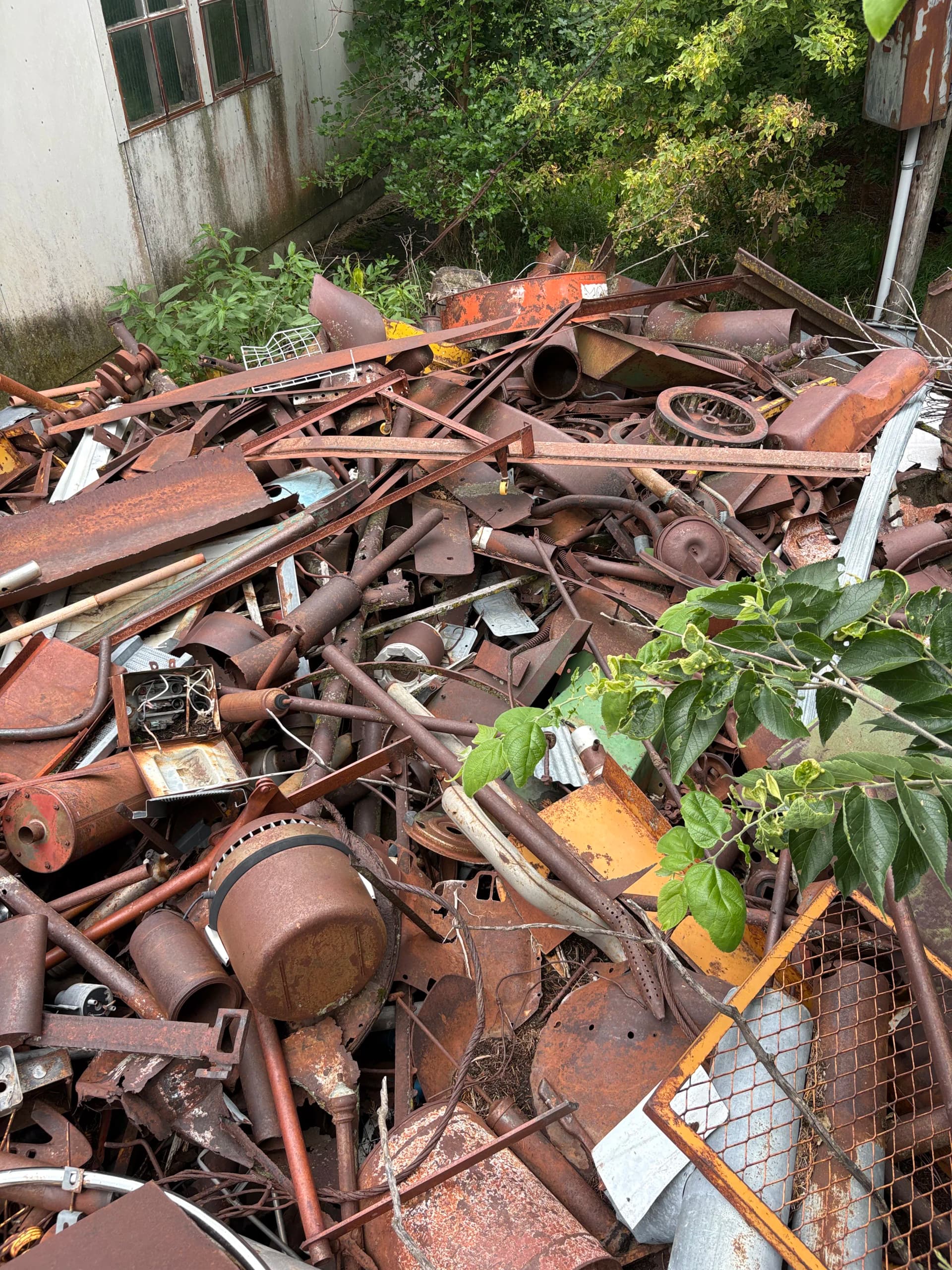 Gallery photos for 70 Years of Scrap and Junk Cleared Out in Miller Nebraska: Image #1