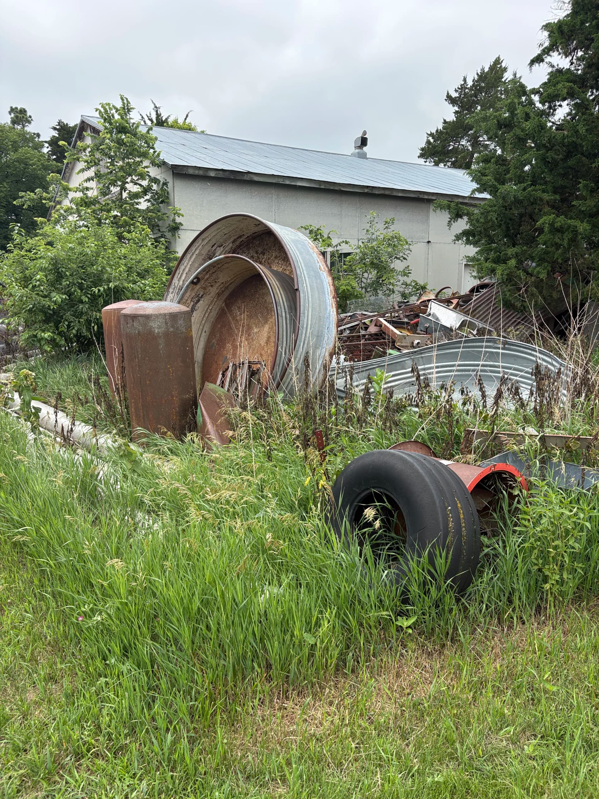 Gallery photos for 70 Years of Scrap and Junk Cleared Out in Miller Nebraska: Image #3