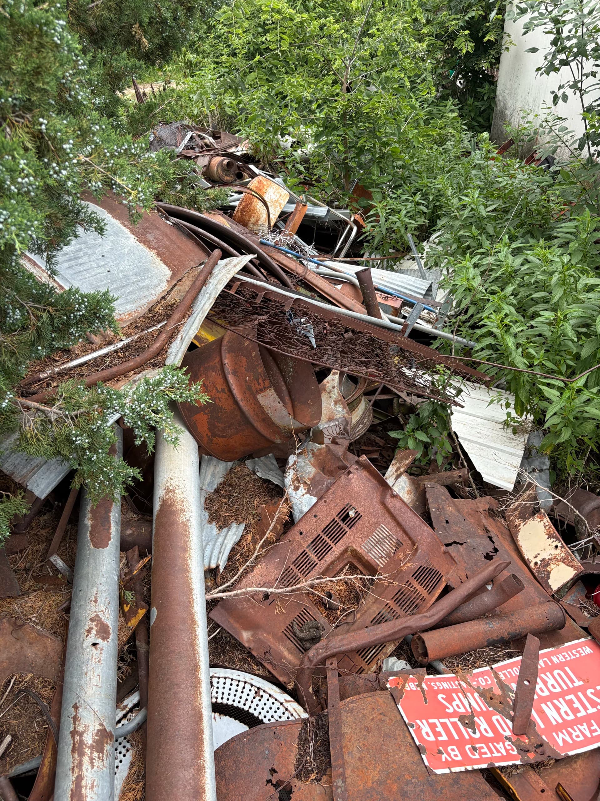 70 Years of Scrap and Junk Cleared Out in Miller Nebraska