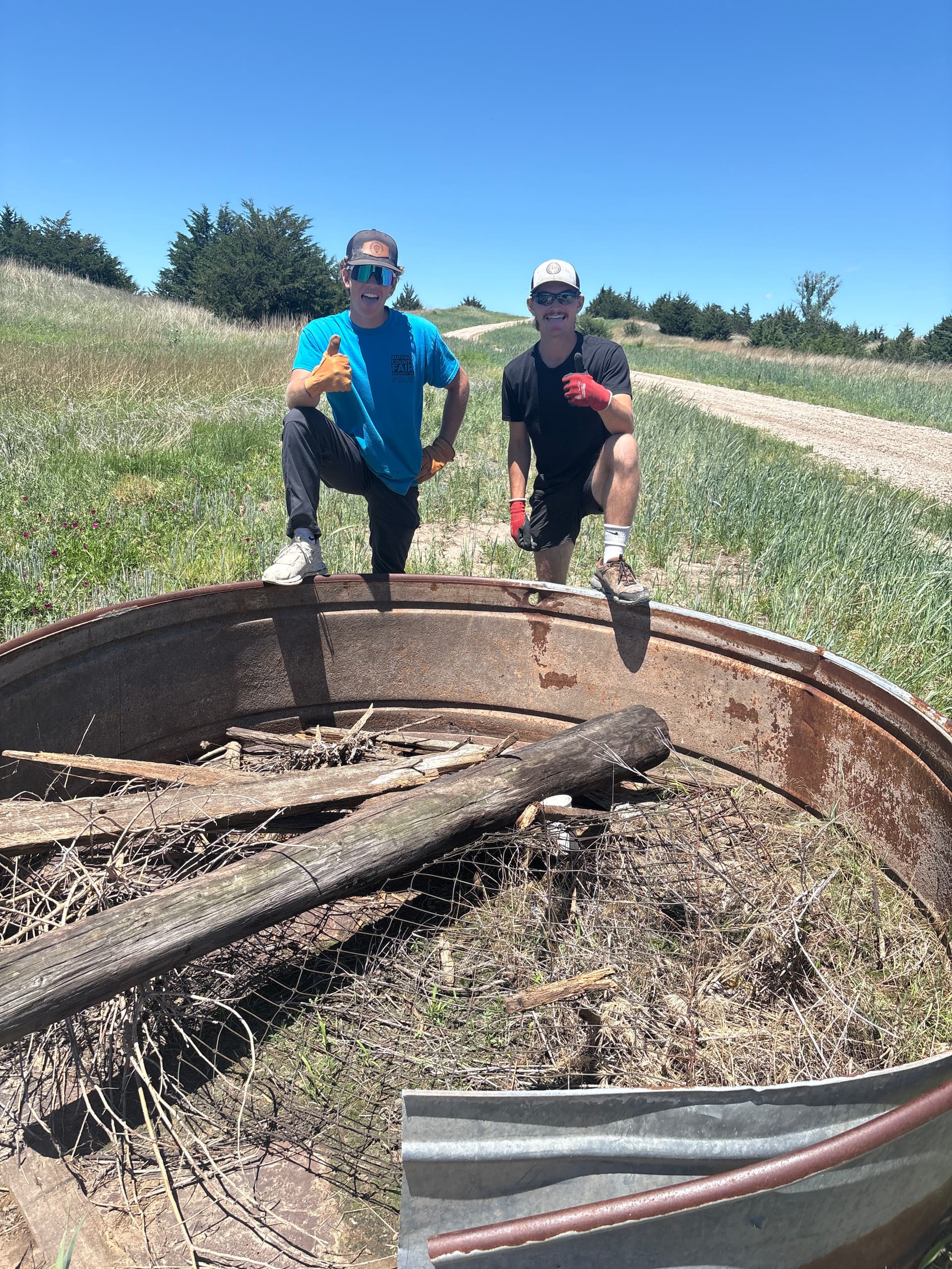 Roadside Debris and Scrap Metal Cleanup in Hazard Nebraska image