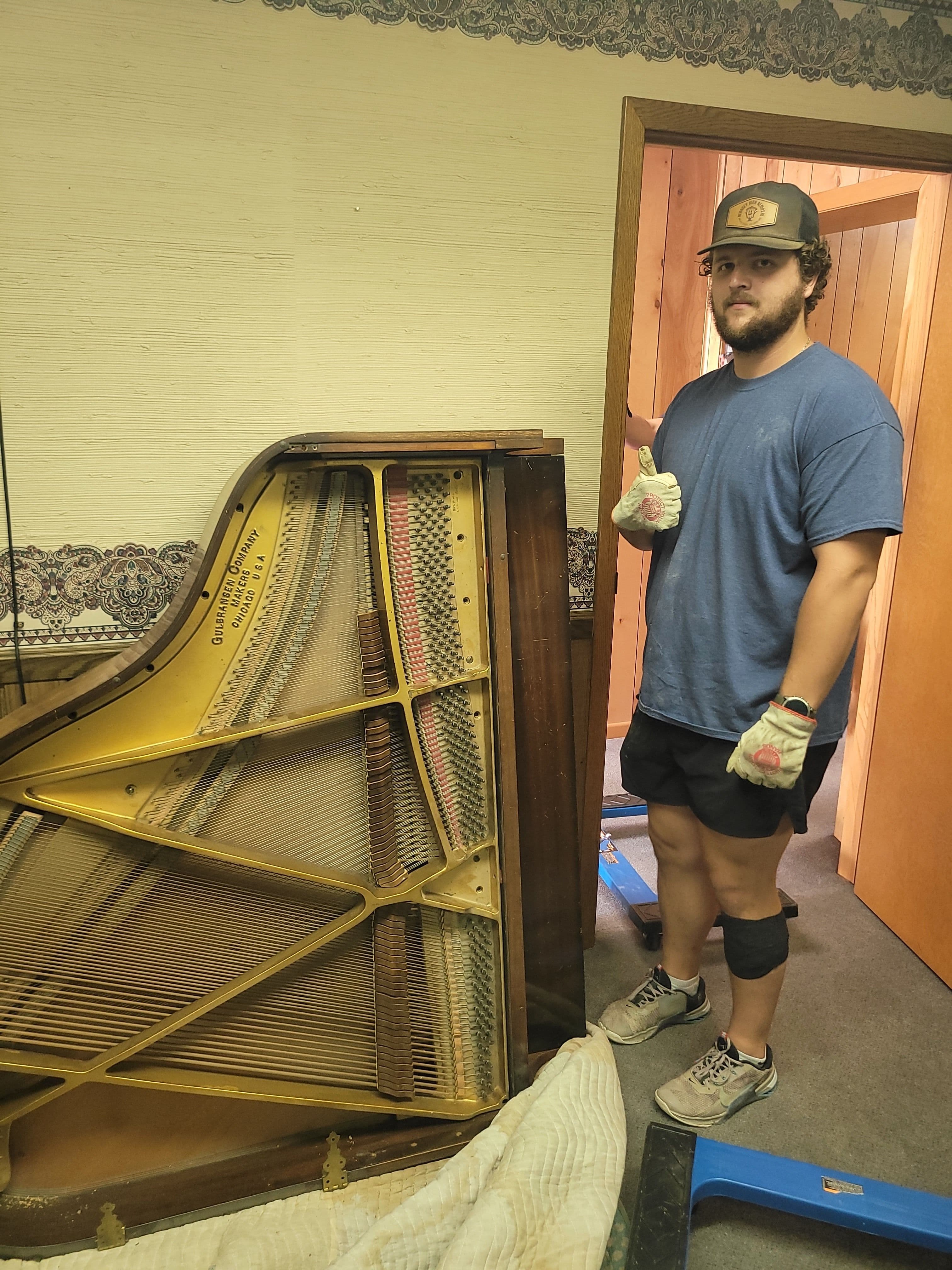 Project Heavy Piano Removal Done Right by Kearney Junk Removal image