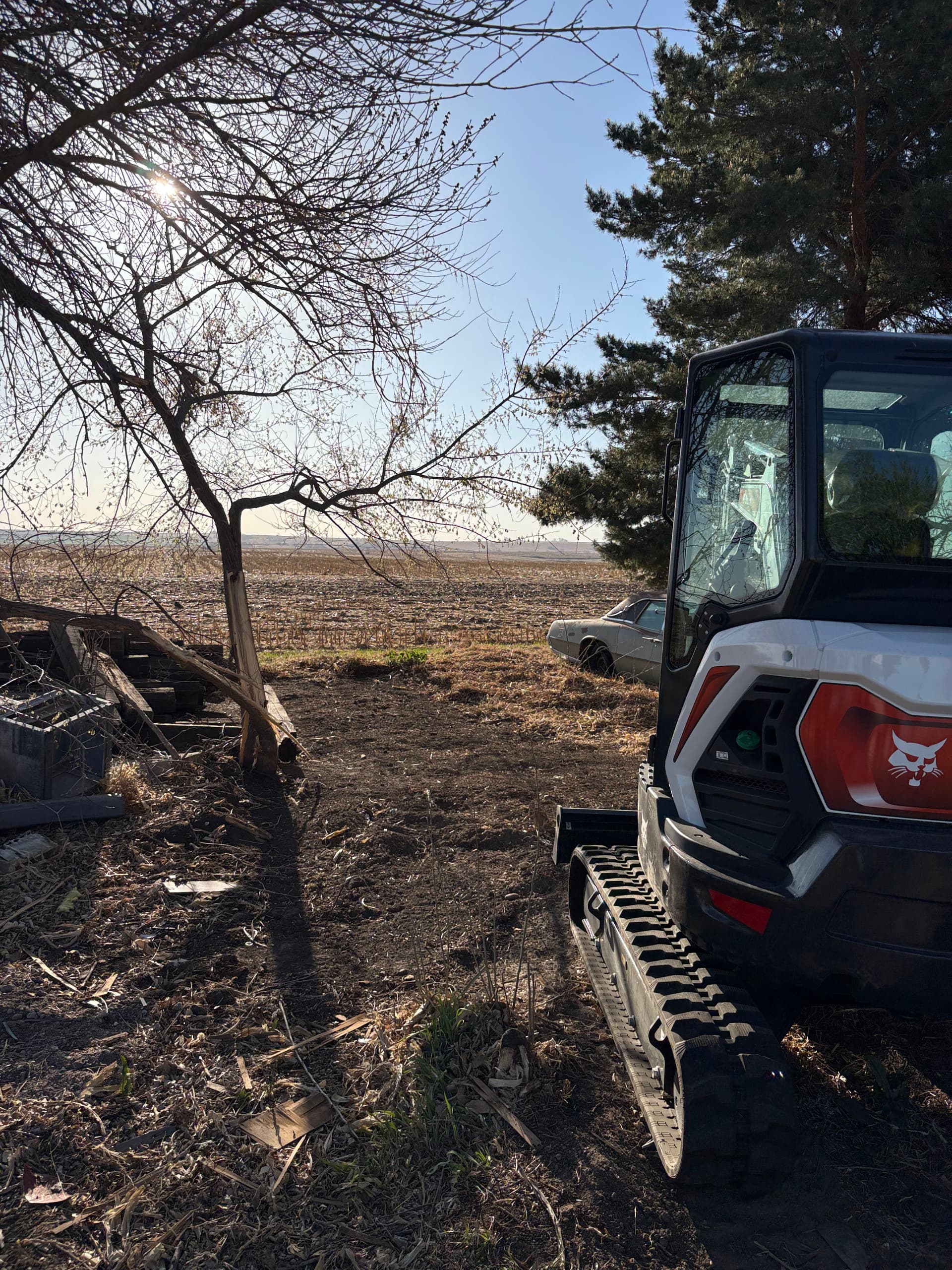 Gallery photos for Worn-Out Camper Removed at Johnson Lake Property: Image #3