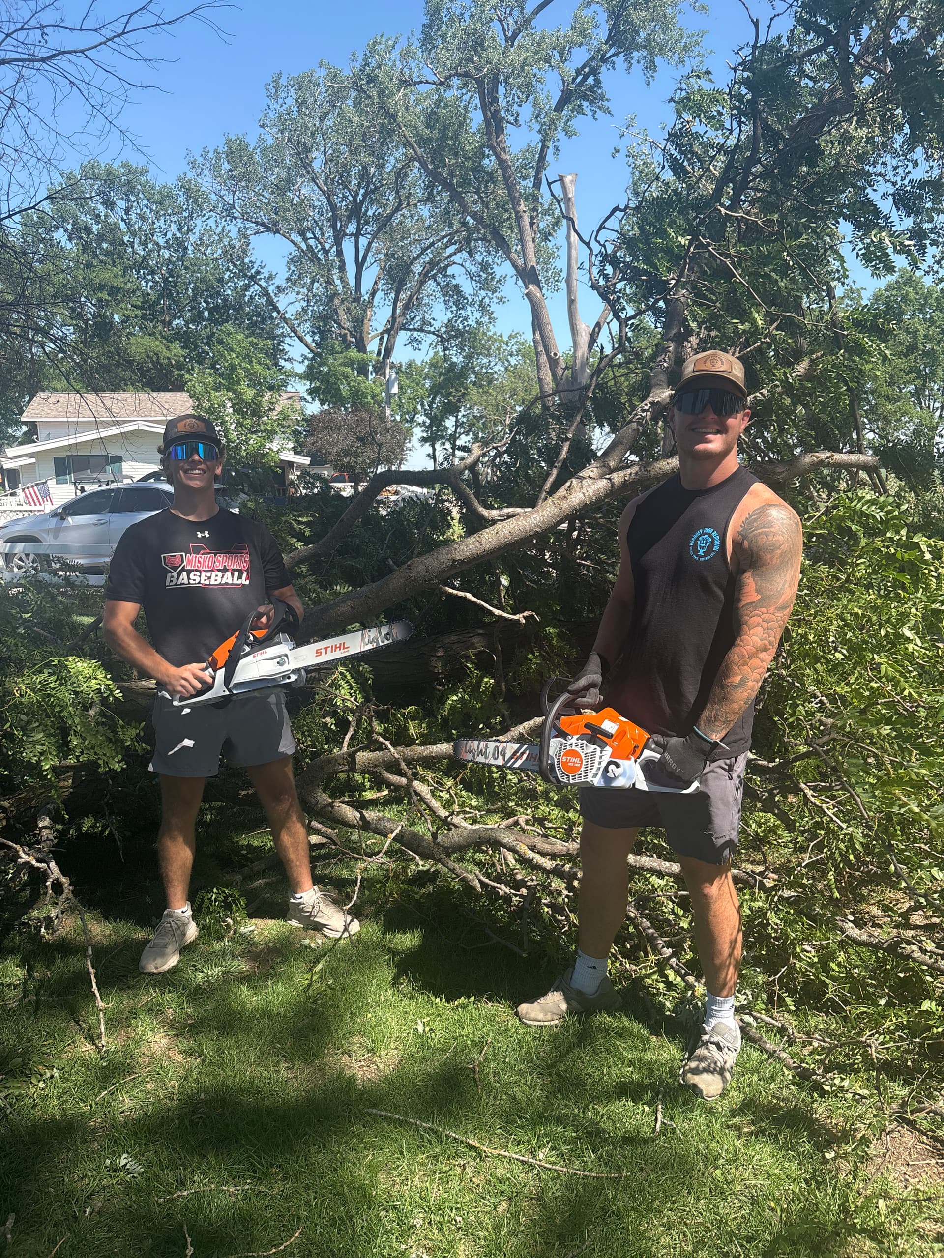 Storm Cleanup After Heavy Wind Damage in Gibbon NE image