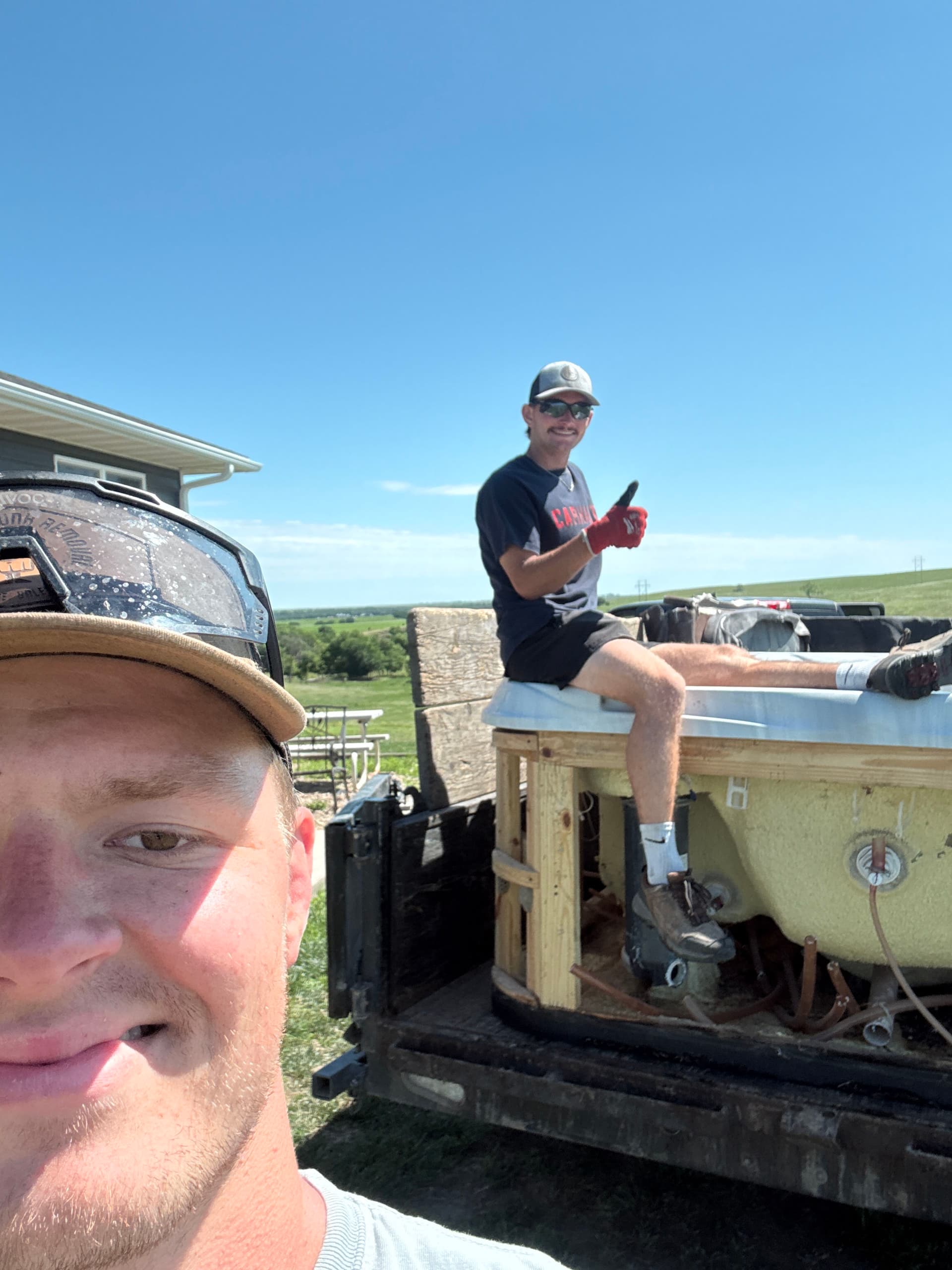 Heavy Hot Tub Removal Done Right With the Right Equipment image